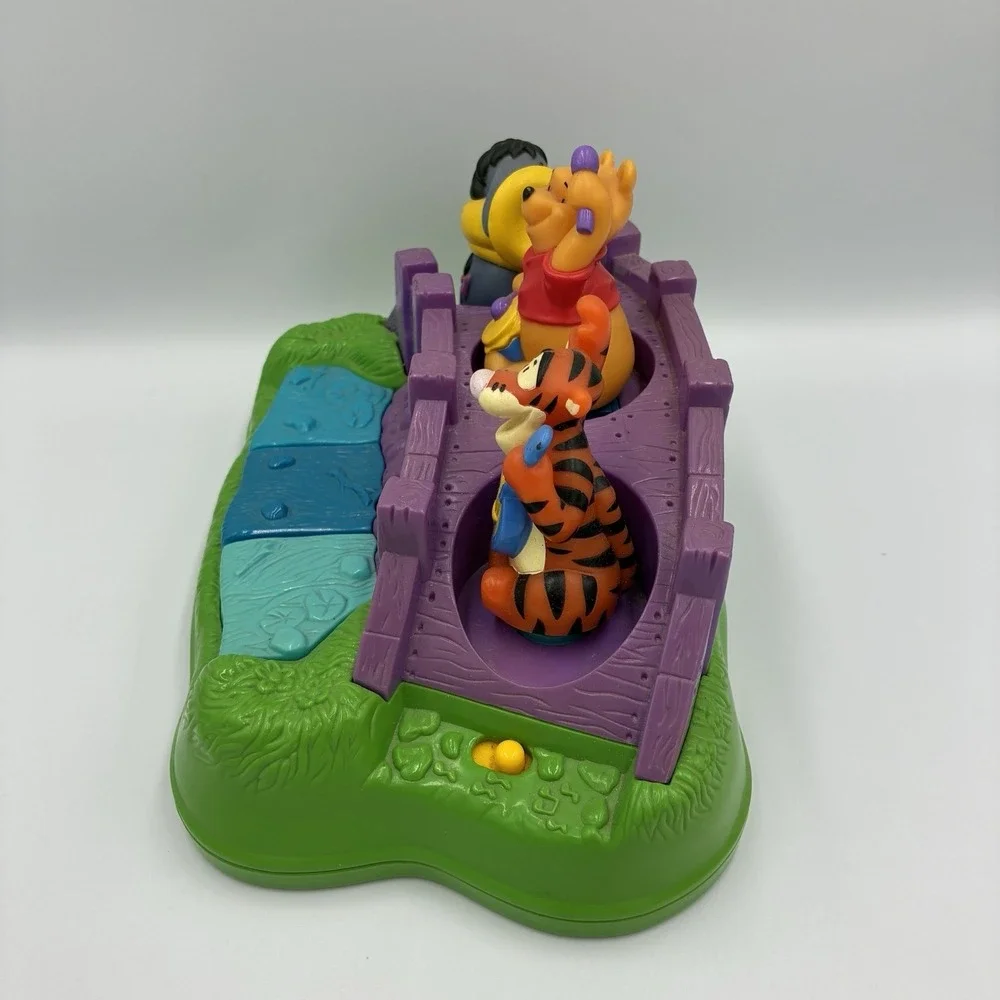 Disney Winnie‎ The Pooh Musical Band Keyboard Musical Piano Toy Eeyore Works